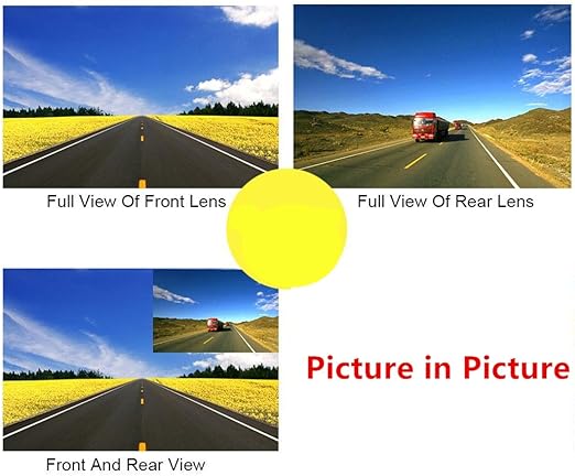 Ultra HD 1080P Smart Touch Screen Car DVR Rear View Mirror Camera