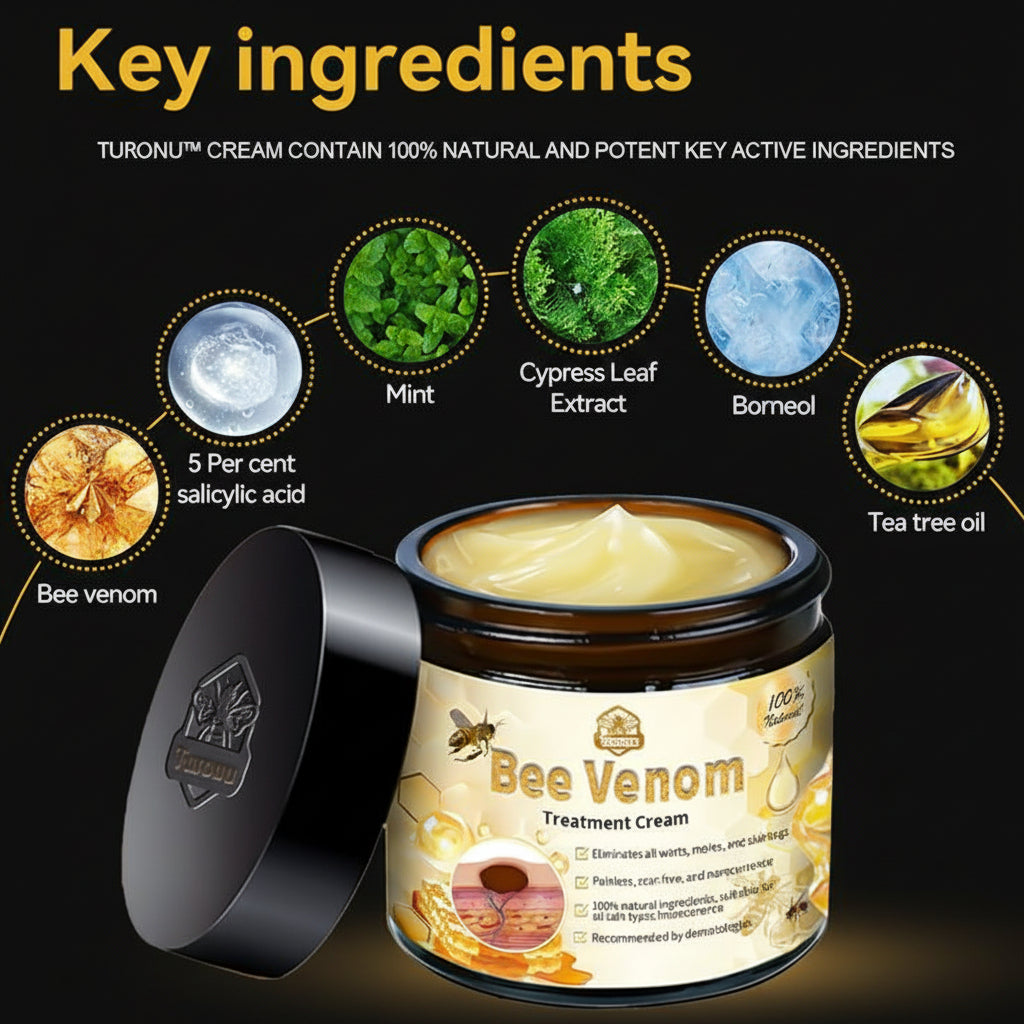 Bee Venom Treatment Cream – Deep Moisturizing & Firming Skin Care Cream | Bee Skin Elixir