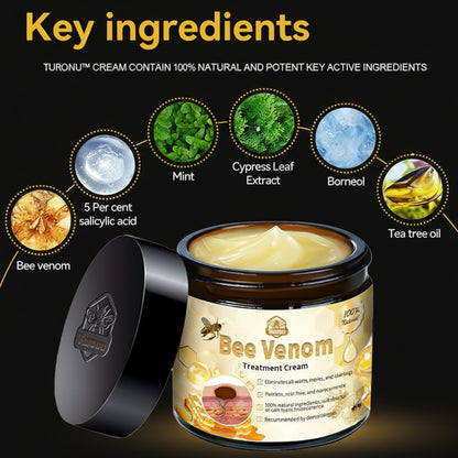 Bee Venom Treatment Cream – Deep Moisturizing & Firming Skin Care Cream | Bee Skin Elixir