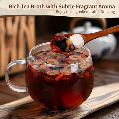 18 Flavor Ginseng Herbal Tea | Premium Herbal Wellness Tea Blend (30 Tea Bags)