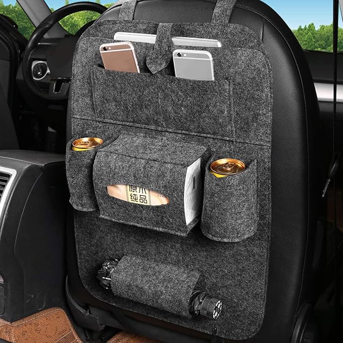 Premium Car Seat Organizer Multi-Pocket Storage for a Clutter-Free Ride