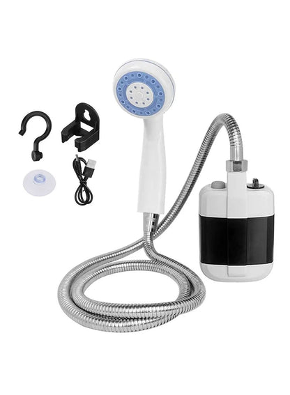 Premium Compact Handheld Outdoor Shower – Portable Rechargeable Camping Shower