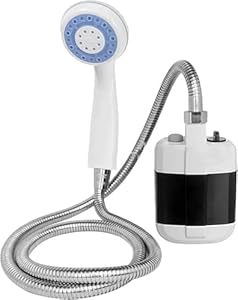 Premium Compact Handheld Outdoor Shower – Portable Rechargeable Camping Shower