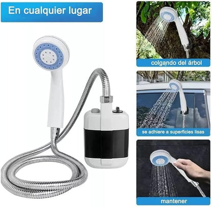 Premium Compact Handheld Outdoor Shower – Portable Rechargeable Camping Shower