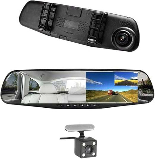 Ultra HD 1080P Smart Touch Screen Car DVR Rear View Mirror Camera