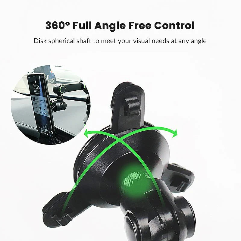 Premium Gravity Magnetic Car Phone Holder with Adjustable Suction Cup – Universal Fit