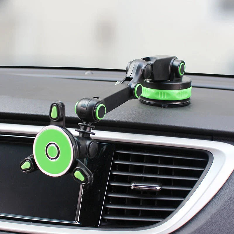 Premium Gravity Magnetic Car Phone Holder with Adjustable Suction Cup – Universal Fit