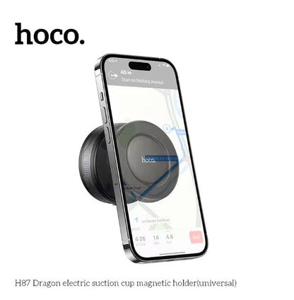HOCO Dragon Magnetic Car Phone Holder with Electric Suction Cup Universal
