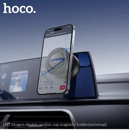 HOCO Dragon Magnetic Car Phone Holder with Electric Suction Cup Universal