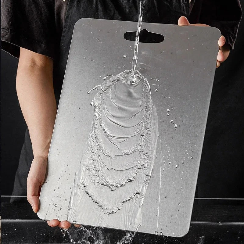 Premium Titanium Cutting Board – Double-Sided Food Grade Chopping Board for Modern Kitchens