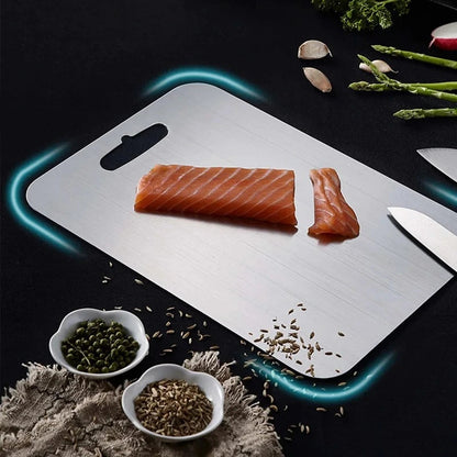 Premium Titanium Cutting Board – Double-Sided Food Grade Chopping Board for Modern Kitchens
